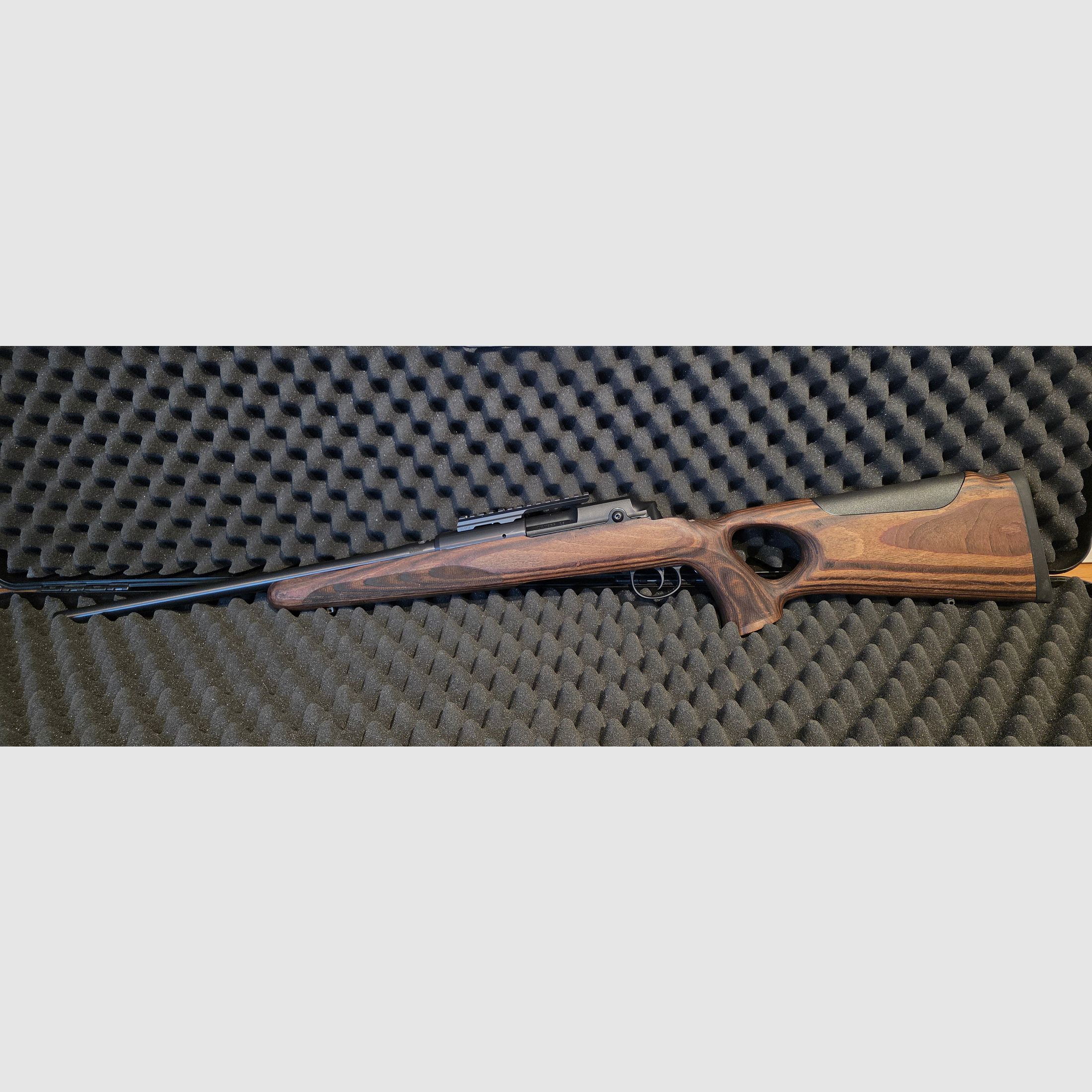 Mauser M25 Max .308 with mounting rail and silencer