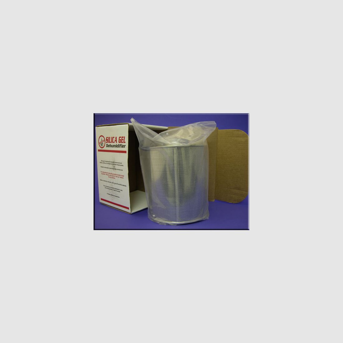 GEL DE SILICE + Deshumidificador con indicador