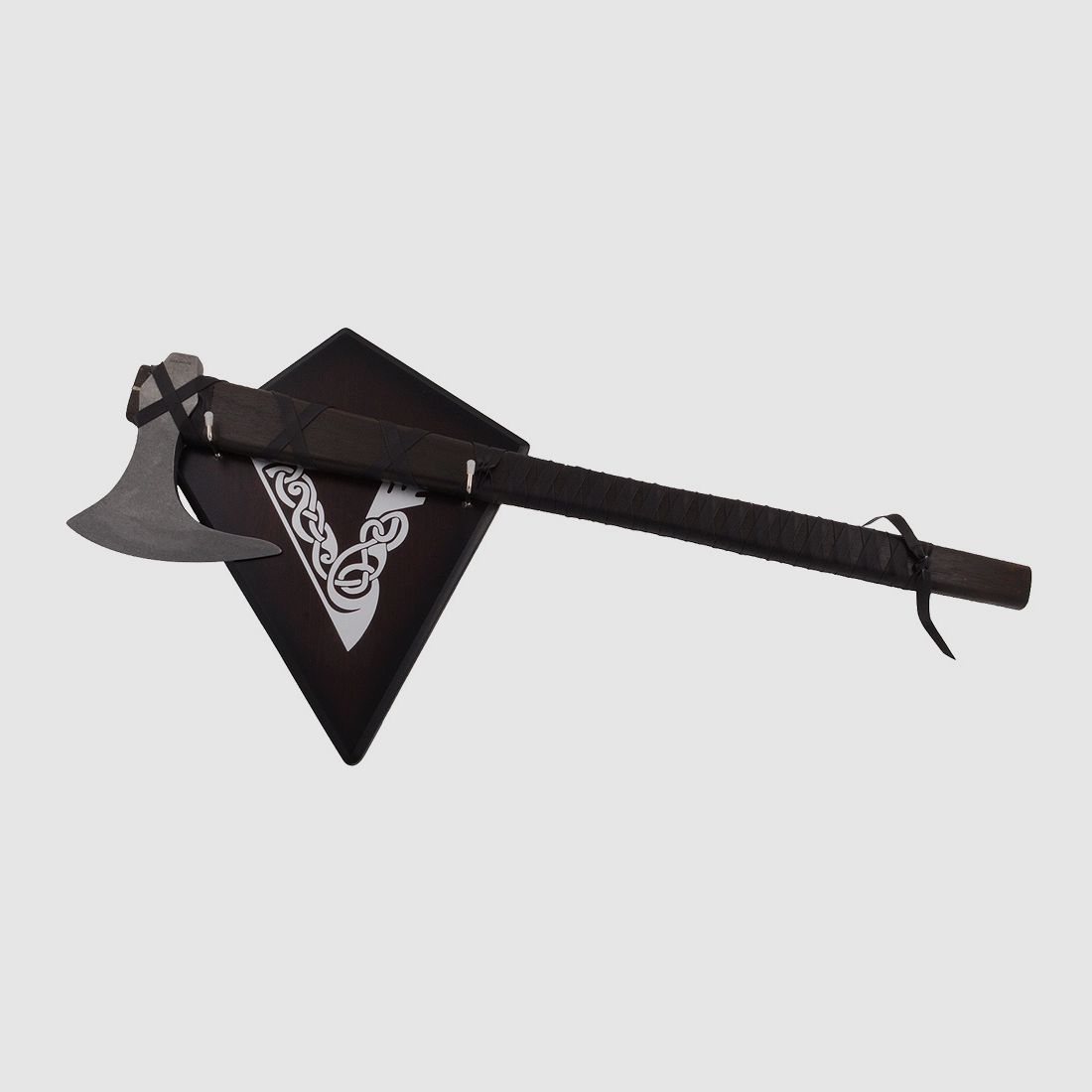Vikings Wikingeraxt Sigurd mit Holzdisplay