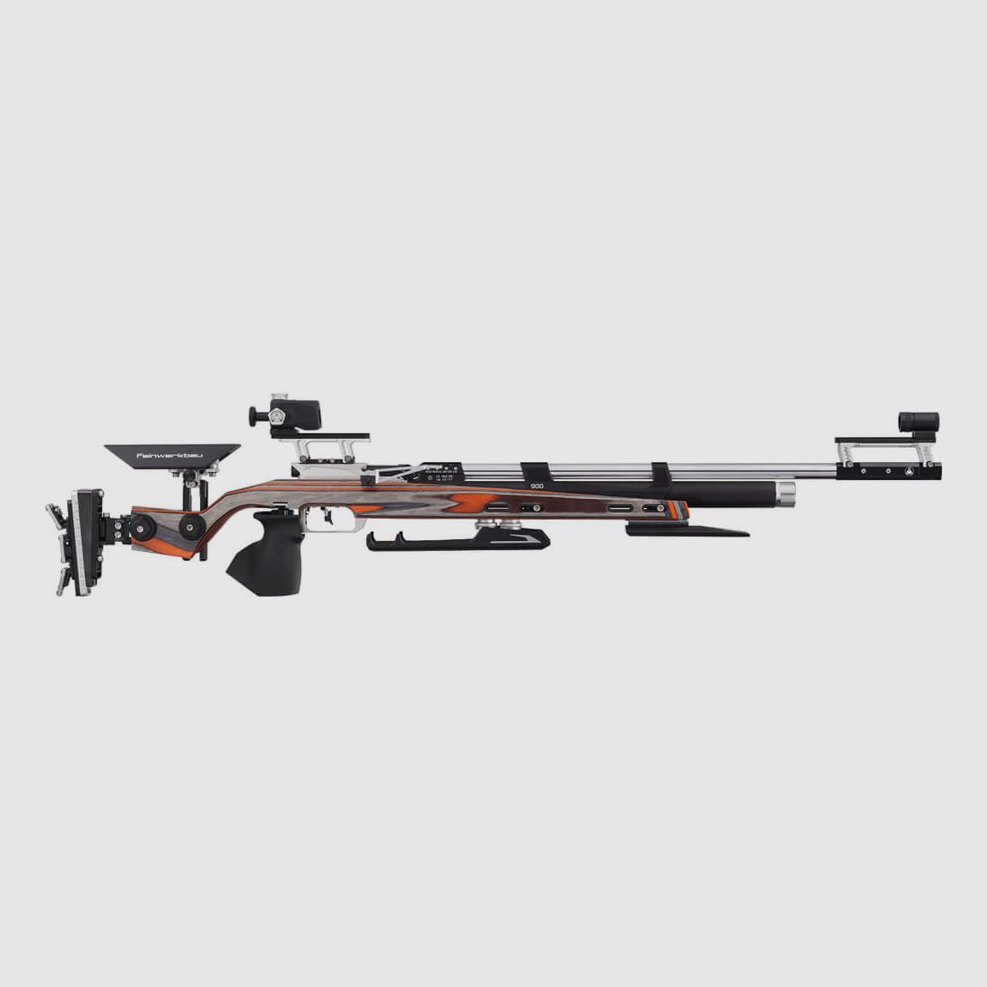 Feinwerkbau 900 W Hybrid Laminated Orange — Right, image 1 of 4