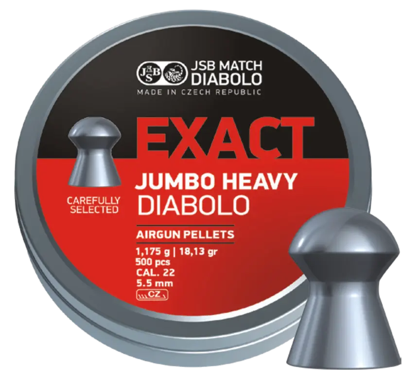 JSB Exact Jumbo Heavy kaliber 5,52mm