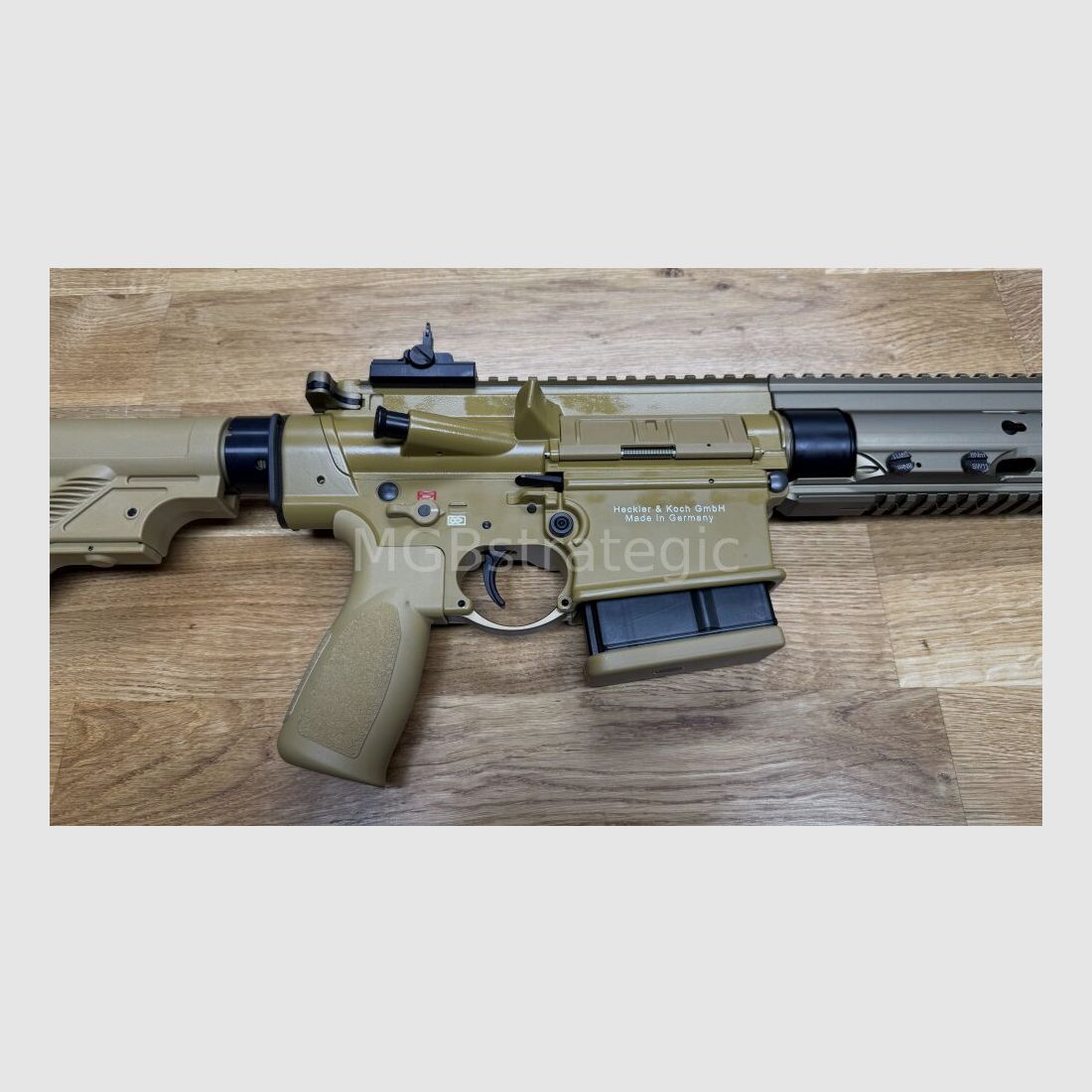 Heckler & Koch GmbH MR308 A3 SPECIAL EDITION halbautom. Büchse .308Win - G28 Patrouille Design & Technik - ähnlich HK 417 M110A1 - Upper und Lower RAL8000 beschichtet
