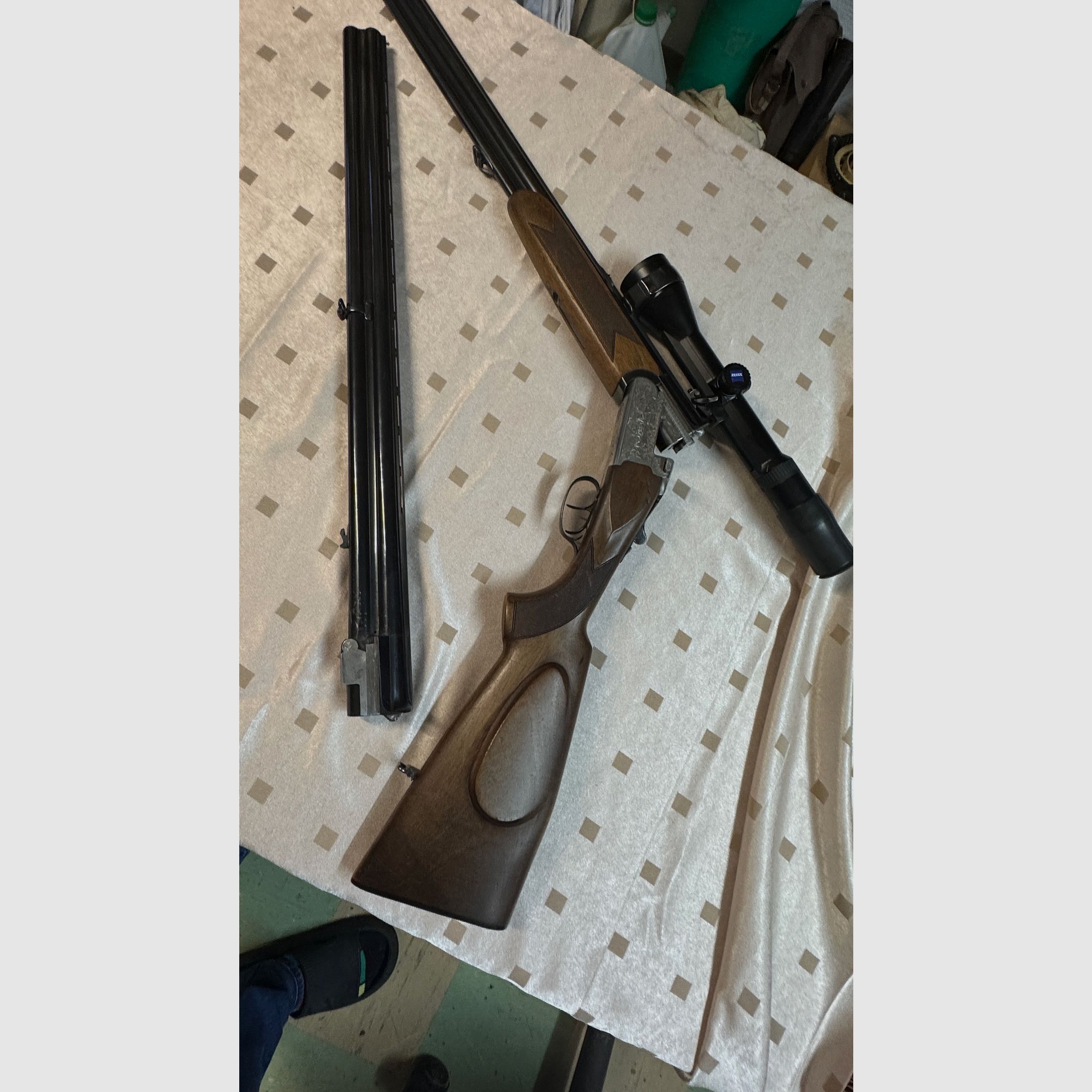 Zoli Sp.77 BBF with interchangeable barrel 12/70. 8x57JRS