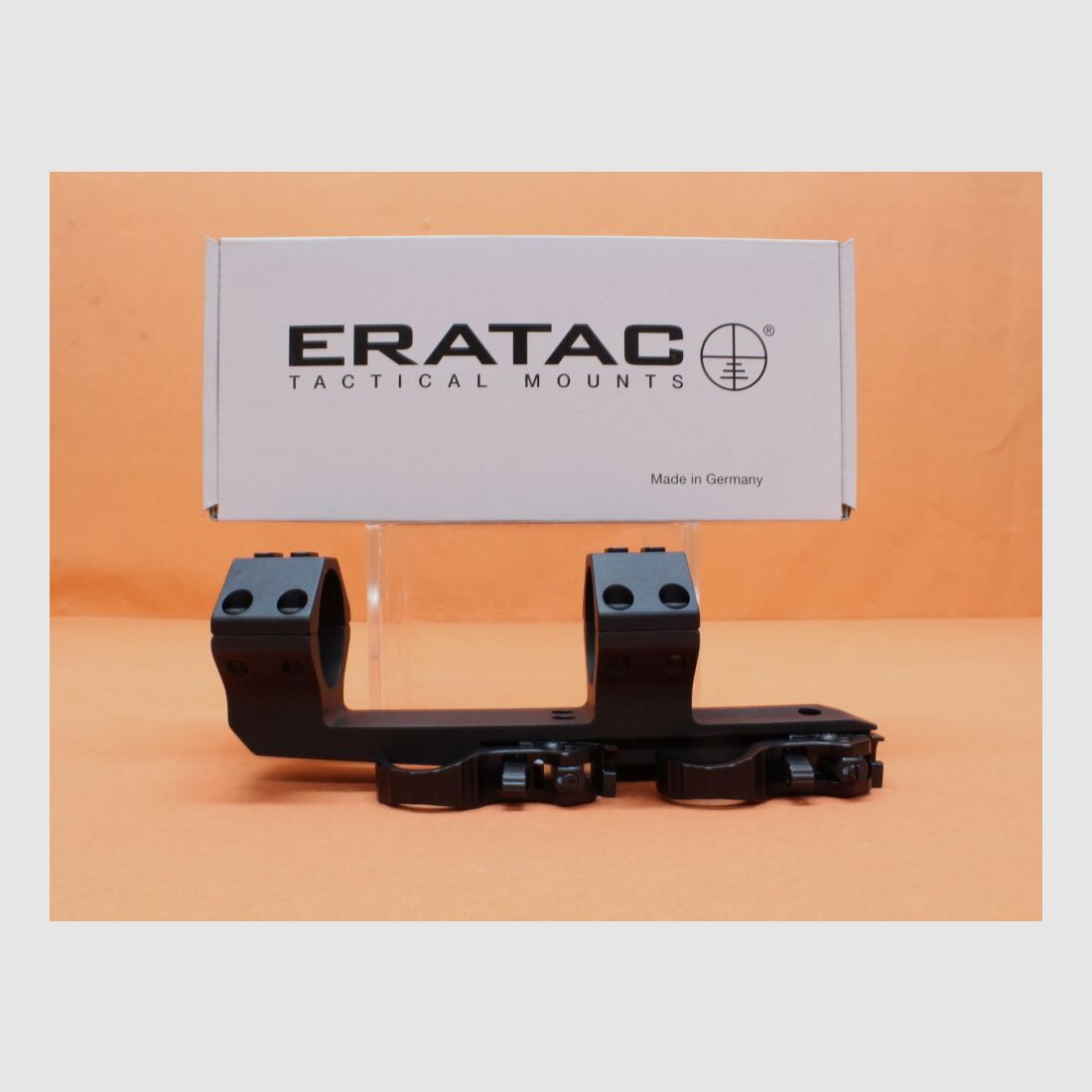 Recknagel Era-Tac QD Blockmontage 34mm (T4034-0020) mit Hebel, 3" verlängert, BH=20mm für Picatinnyprofil