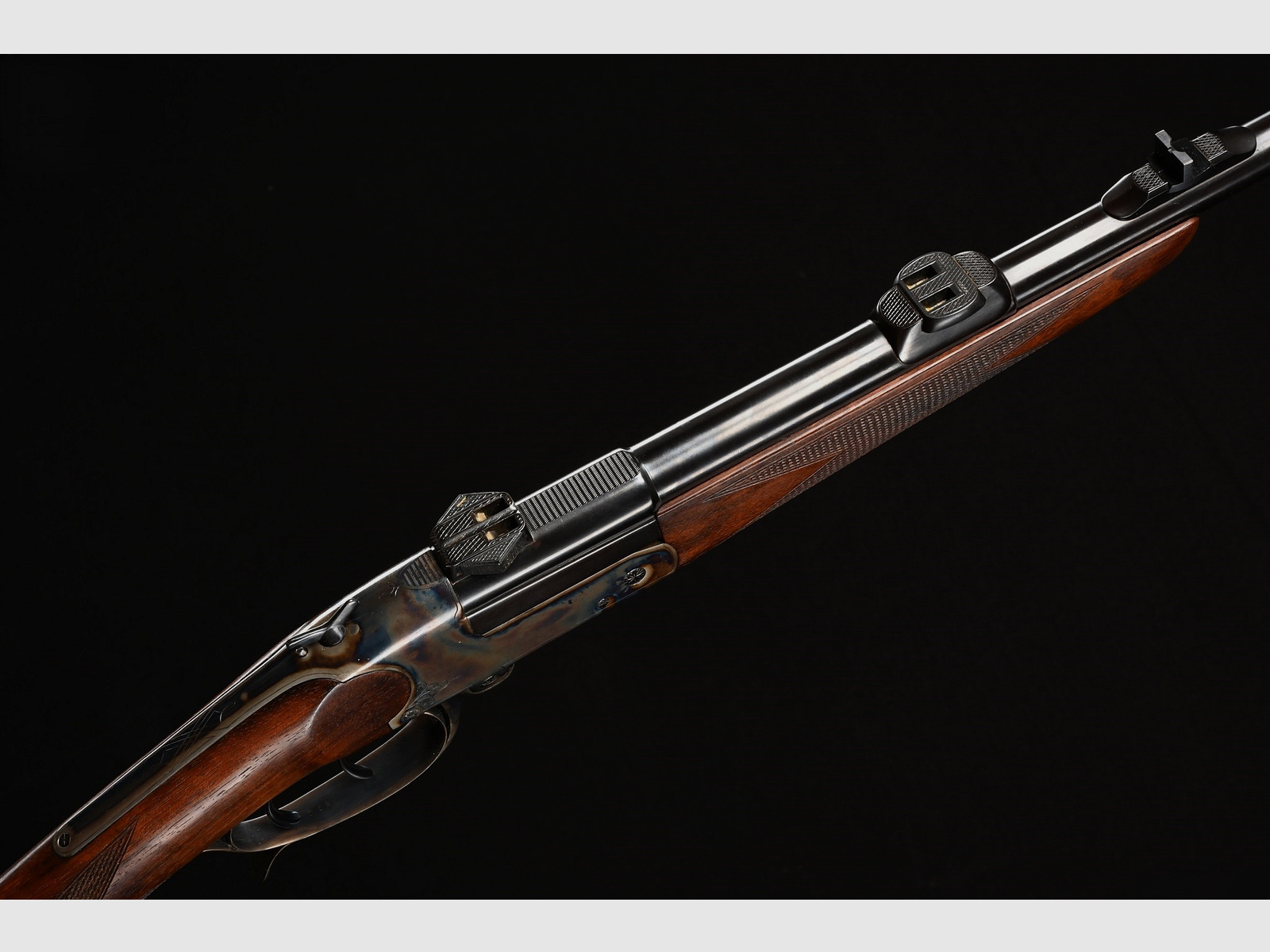 Sauer Pirschgewehr Einzelschuss Unter Hebel Kipplauf 8 x 48 Sauer