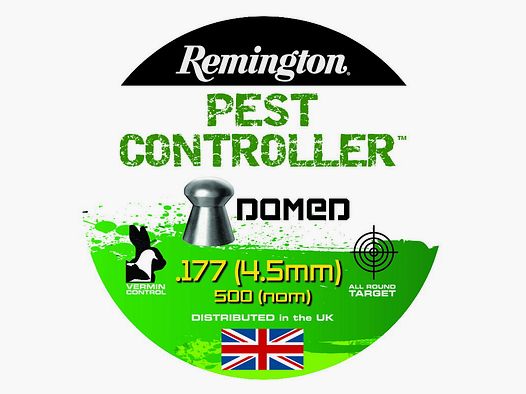 Remington Pest Controller Domed Cal. .177 / 4,5mm, 500 colpi