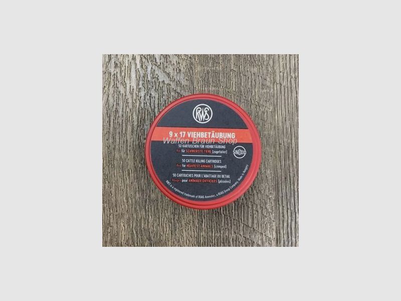 RWS proiettili per stordimento del bestiame ROSSO DN