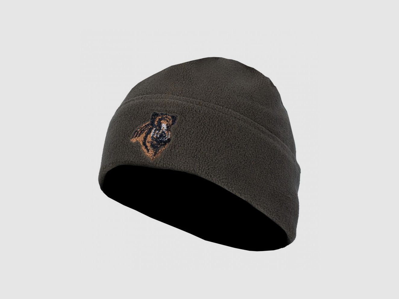 Bonnet polaire brodé sanglier Treeland