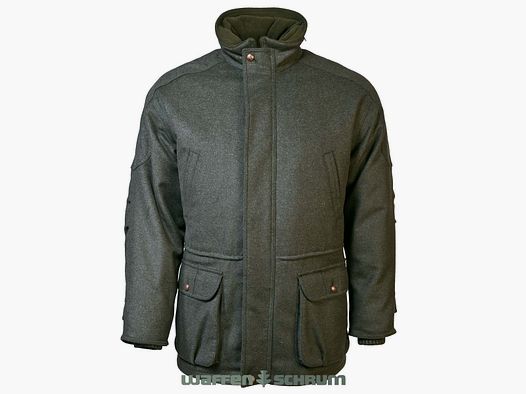 Rascher Lodenjacke m. AQA-Membrane Dunkelgrün