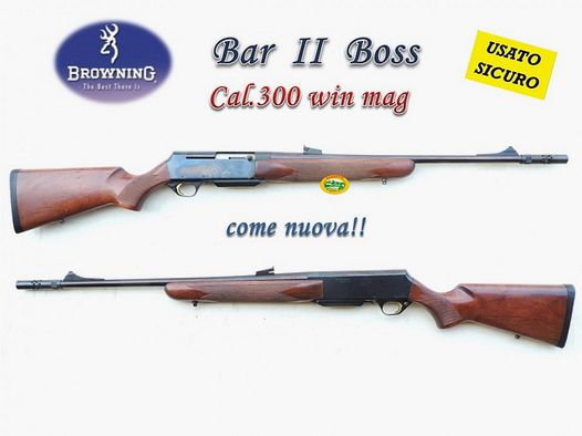 BROWNING BAR II Boss cal.300 win Mag - used - R.16946