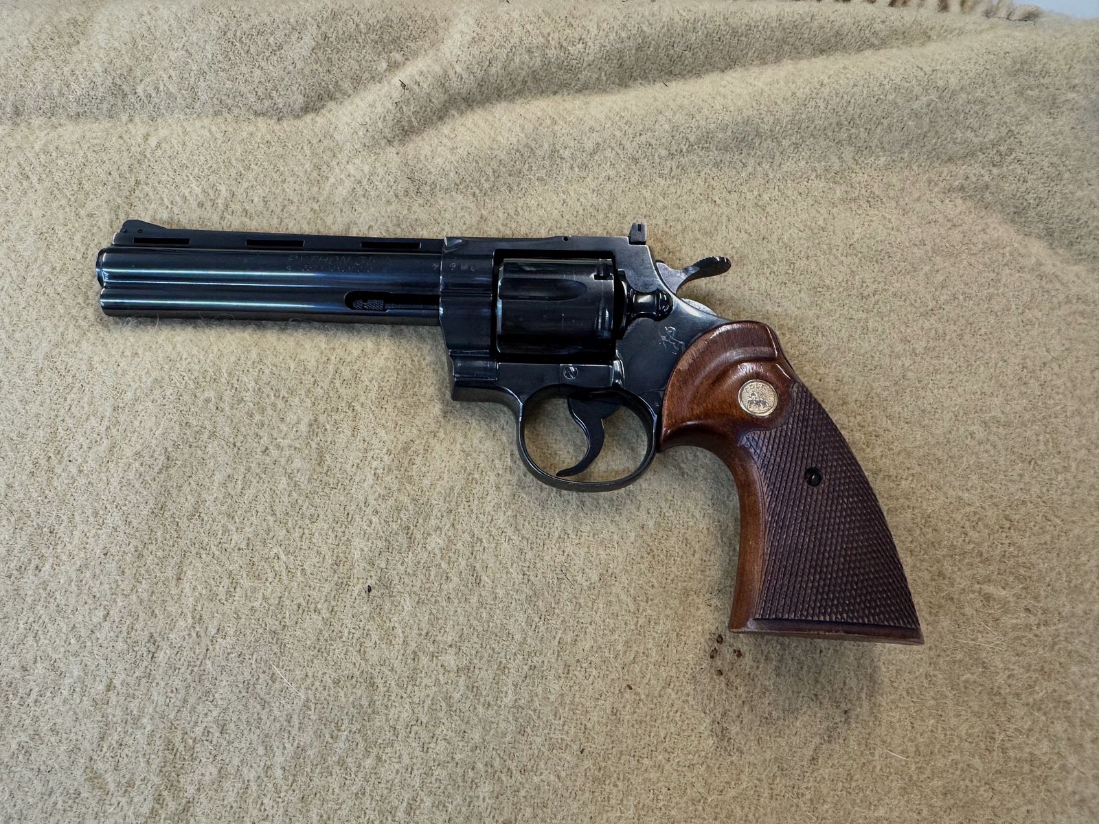 Colt Python Revolver .357 Mag - Beschuss 1967