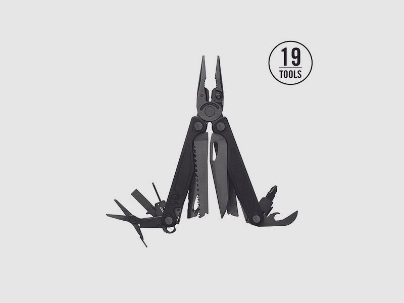 Leatherman – Charge Plus Black / Holster Molle Black, Bild 1 von 3