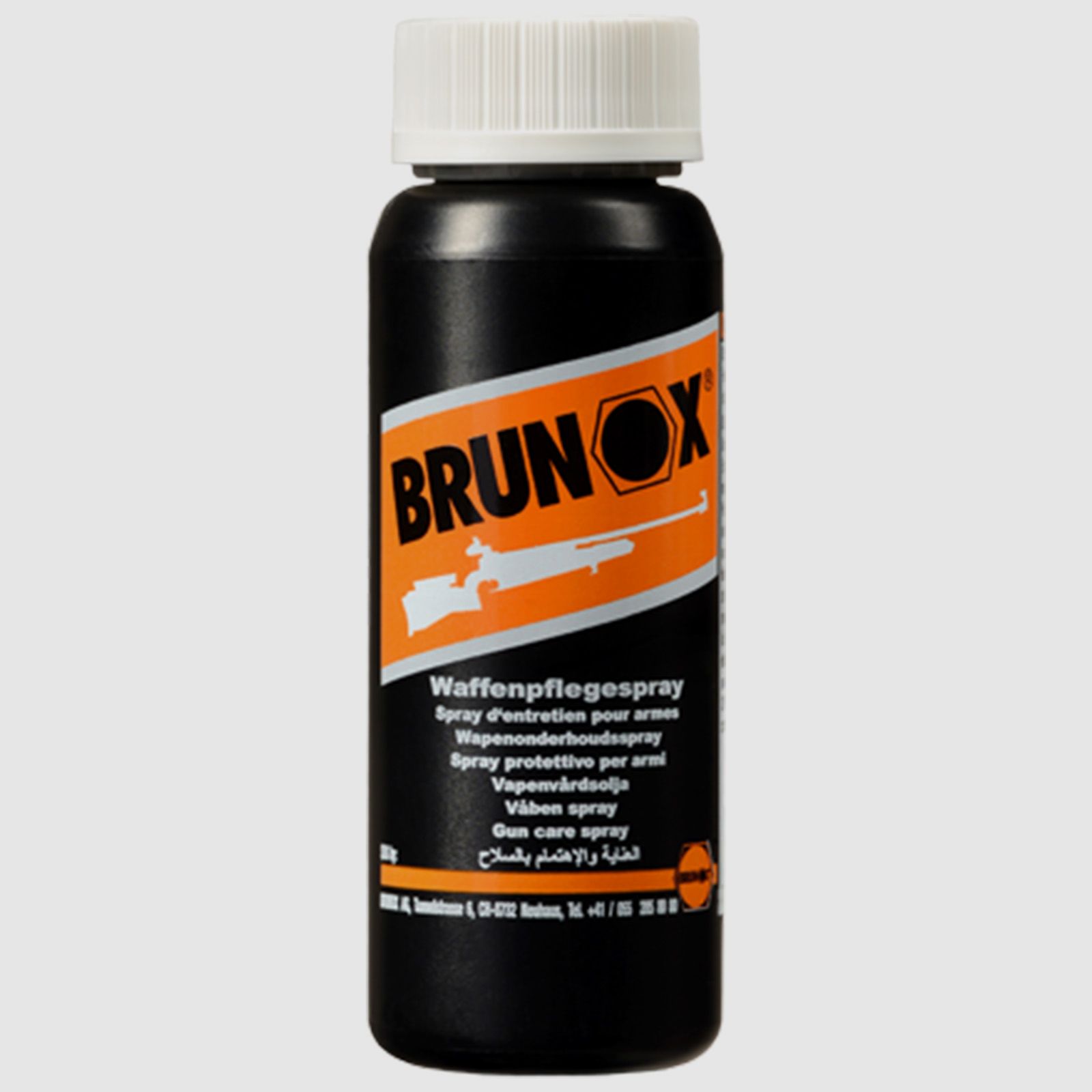 BRUNOX entretien des armes 100ml flacon compte-gouttes