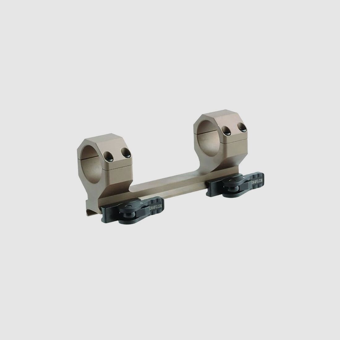 ADM DELTA-C QD-Cantilever-Montage, 30/34 mm, 0 MOA, Schwarz/FDE