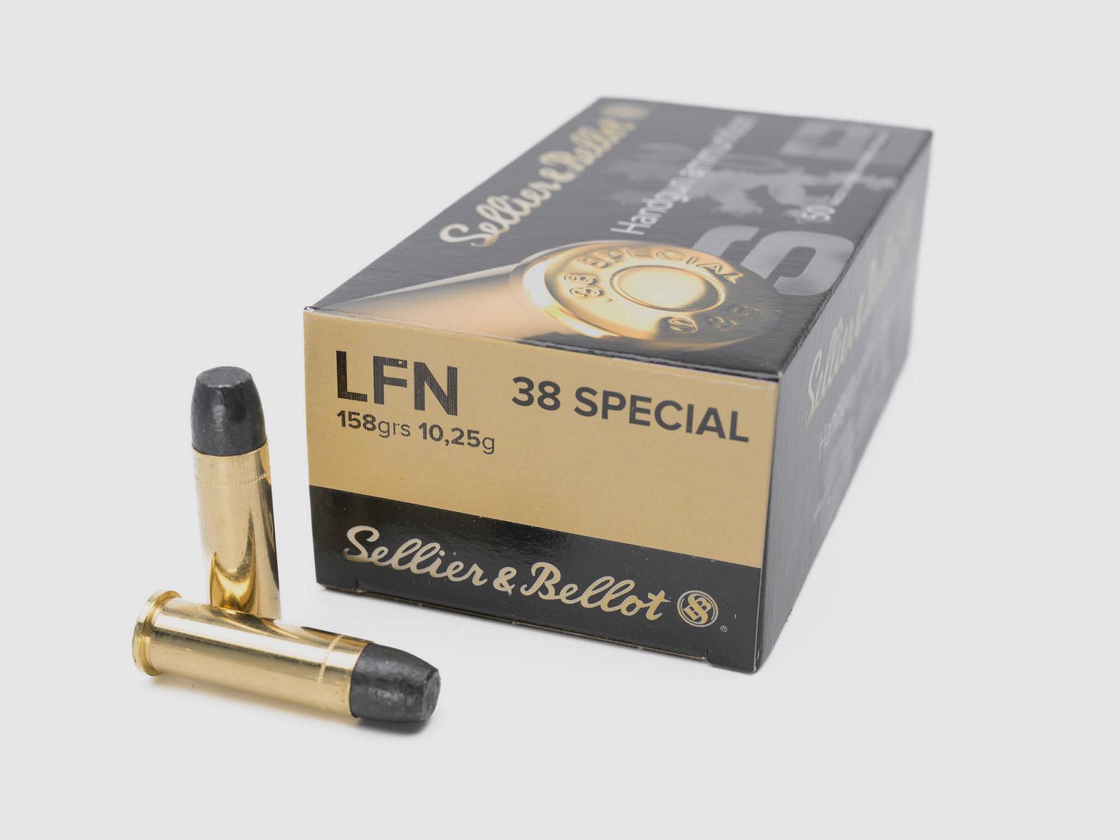 SELLIER & BELLOT .38 Spec. LFN 158grs