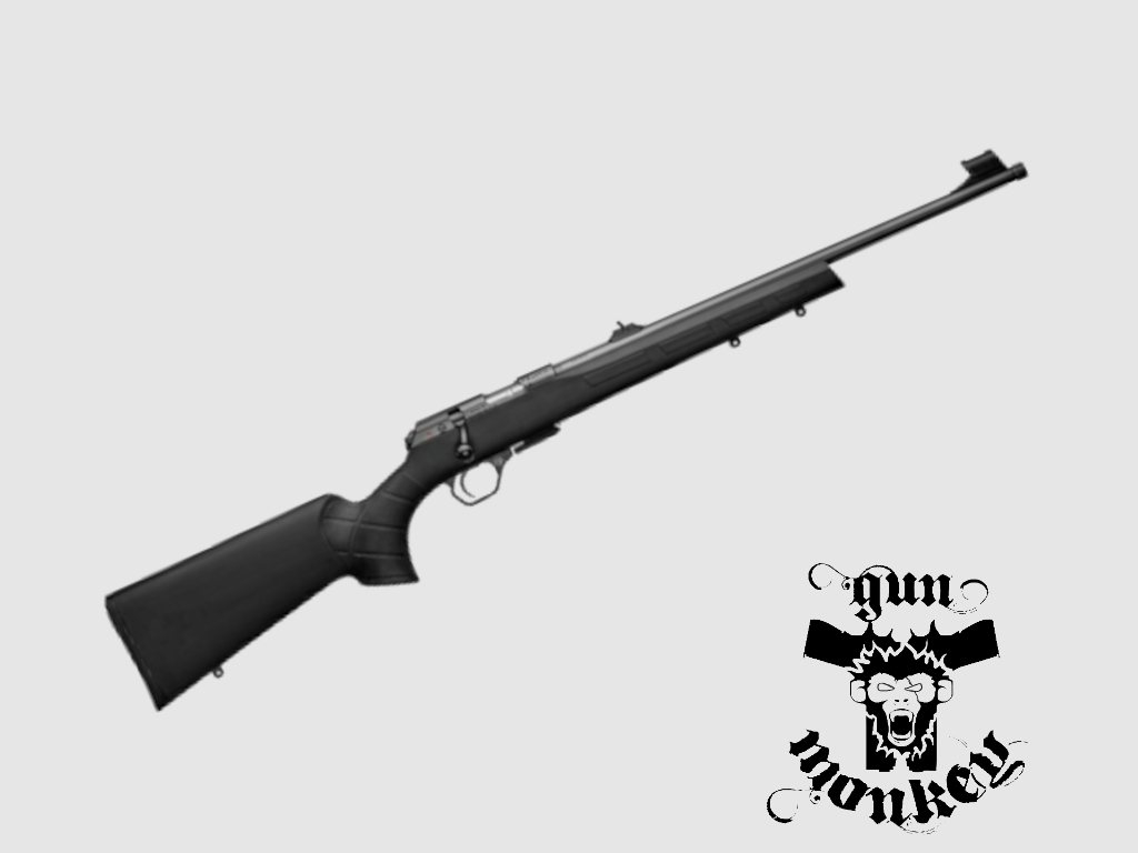 CZ 457 Black Raven carabina bolt-action 20" cal. .22 LR 1/2"x20, immagine 2 di 4