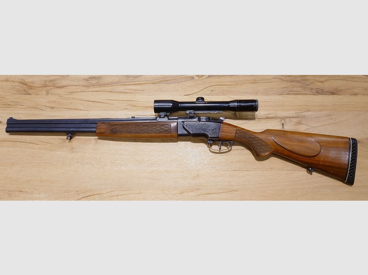 Bockbüchsflinte CZ Brno Mod. ZH303 Cal. 7x57R 12/70 Hensold Diavari 1,5-6x36 Ass. 1