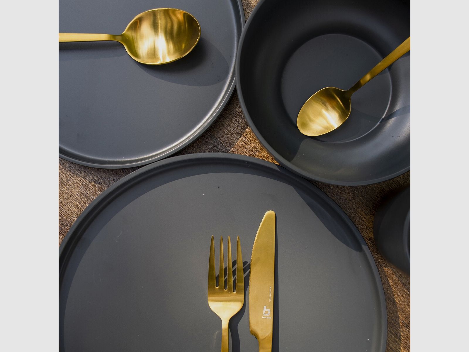 Cutlery set Fairbanks, gold, image 3 of 11