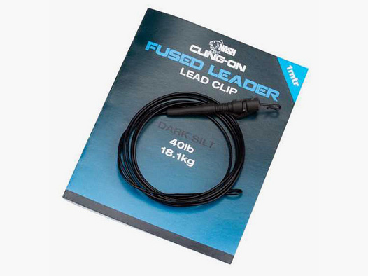 NashCling-On Fused Lead Clip Leader 1m