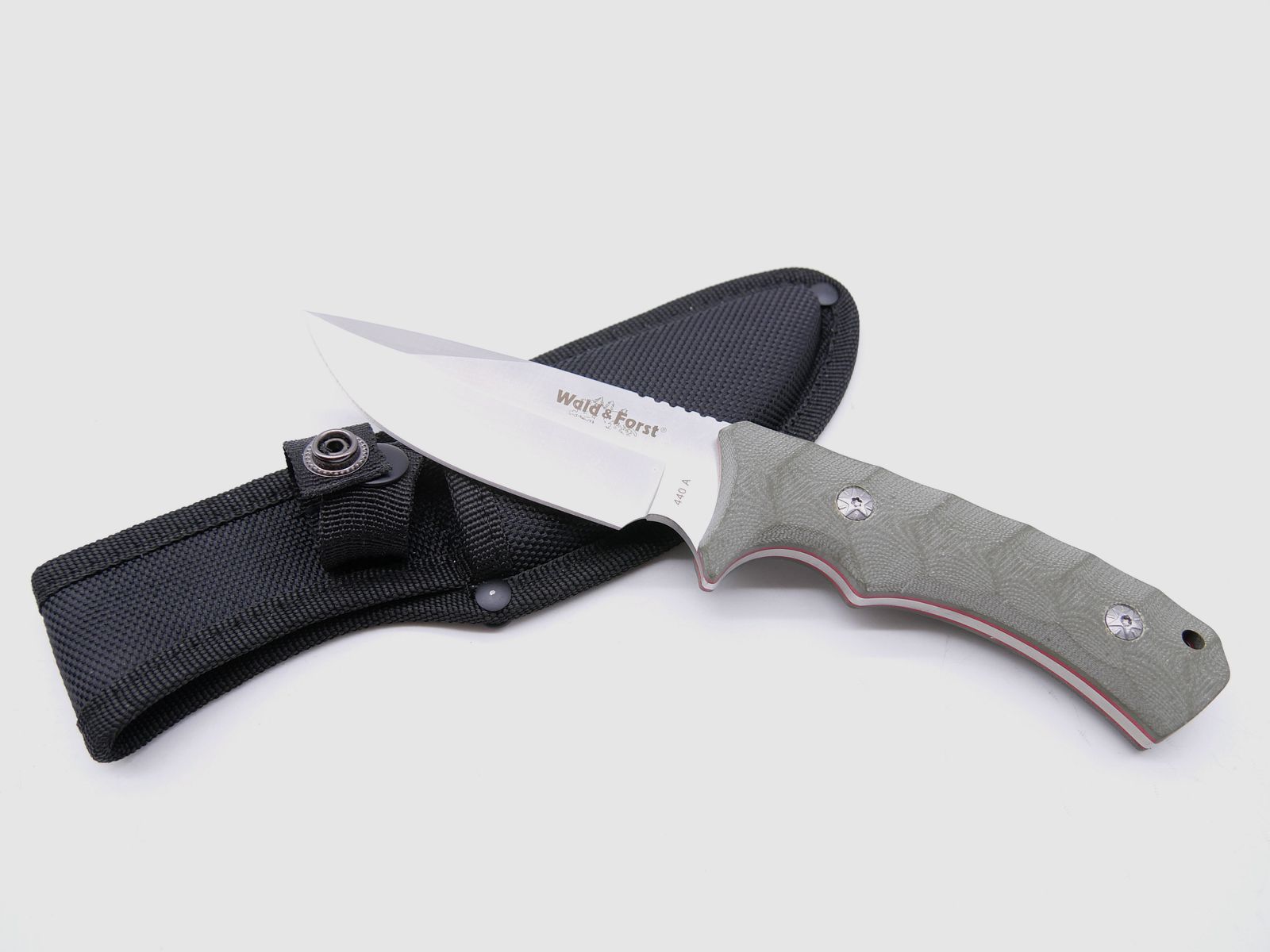 Wald & Forst Messer Outdoor G10 oliv 191347