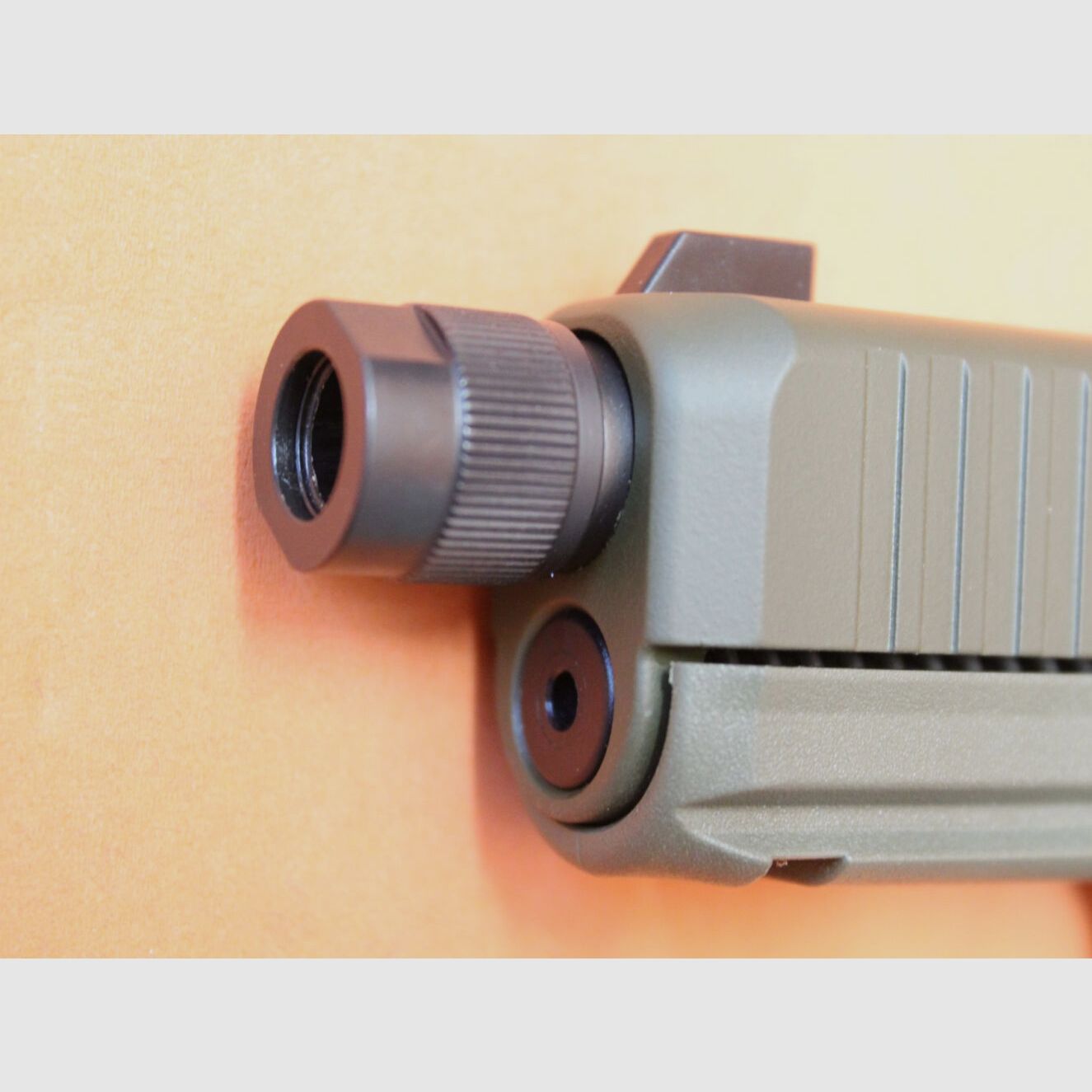 Glock Ha.Pistol 9mmLuger Glock45 Gen5 A-CUT Aimpoint COA Combo Hunter Edition OD Green with Red Dot Sight