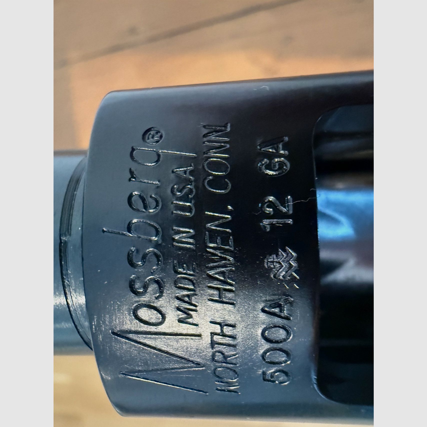 Repetierflinte Mossberg 500 A 12/76 Vorderschaftrepetierflinte NEUWERTIG