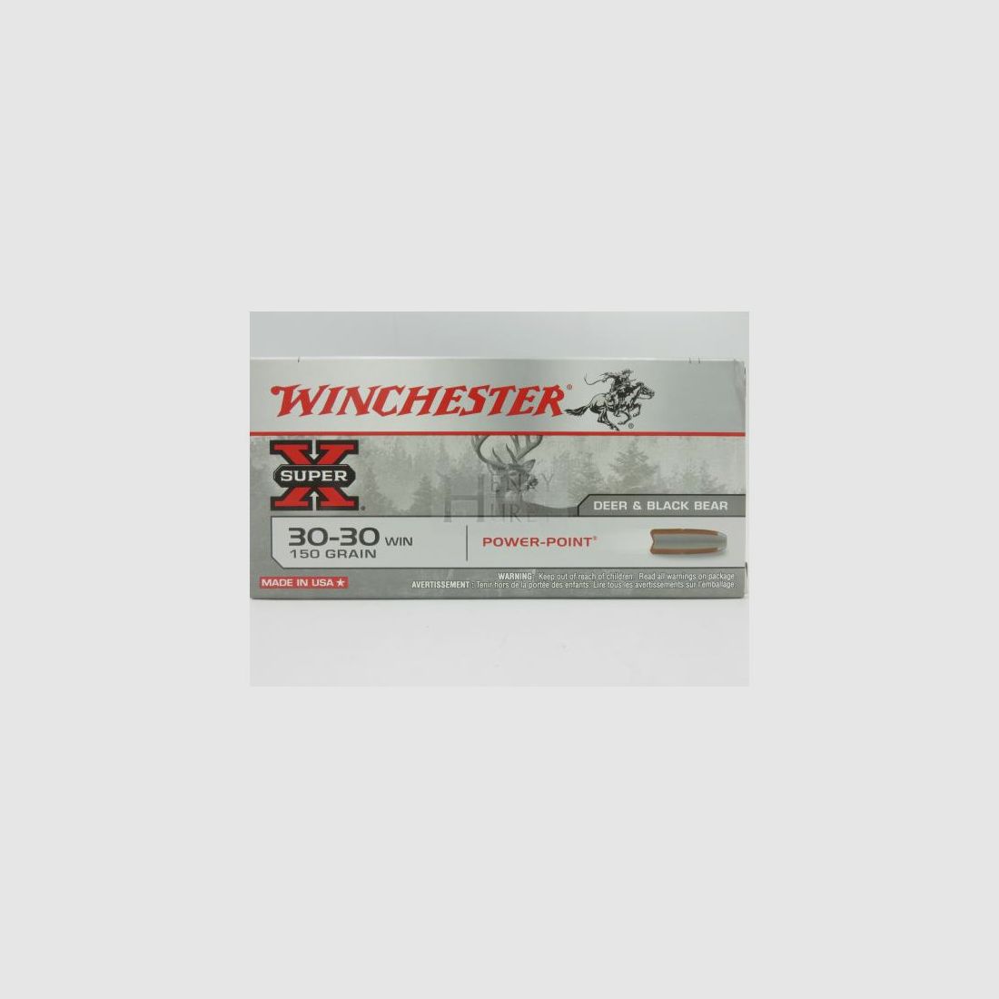 WINCHESTER SUPER X 30-30 POWER POINT 150GR X20, Bild 1 von 2