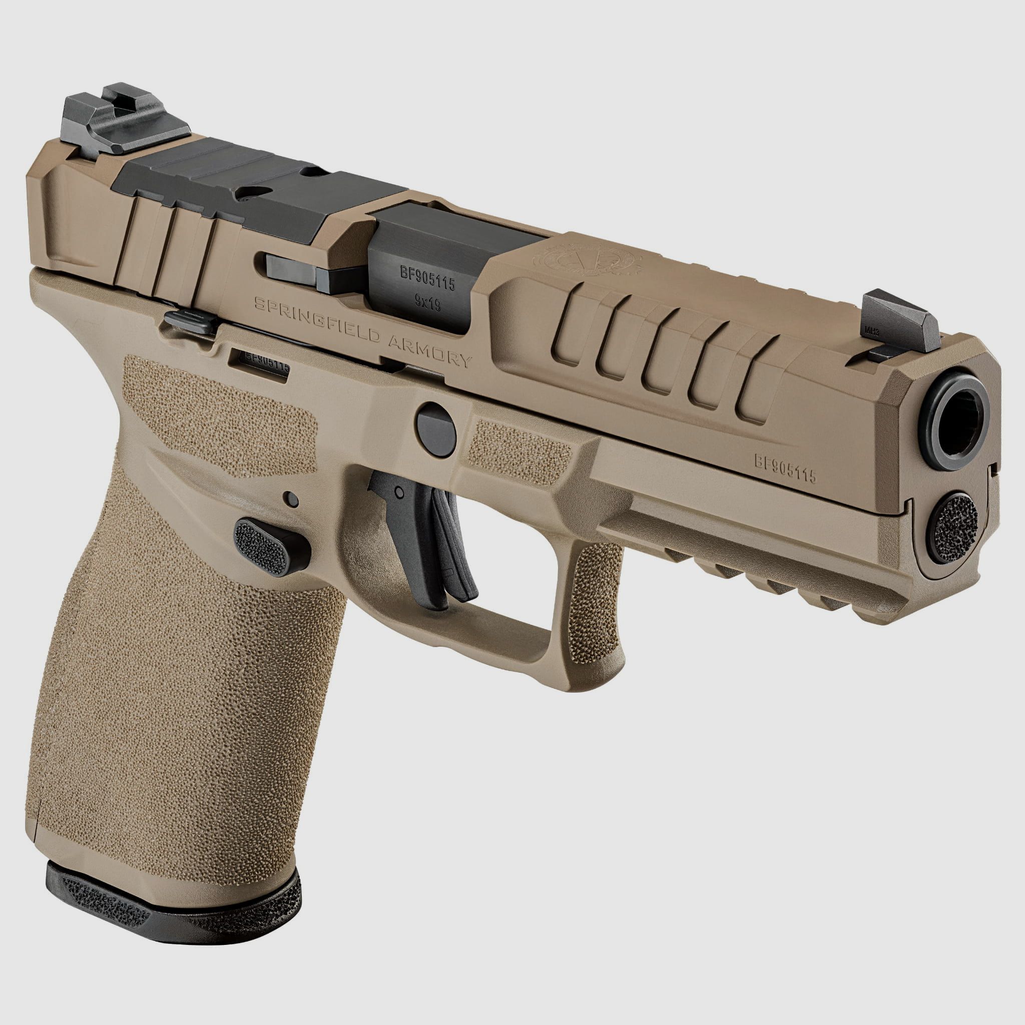 Pistola HS Echelon Tryt U-DOT FDE 9mm Luger, imagen 2 de 4