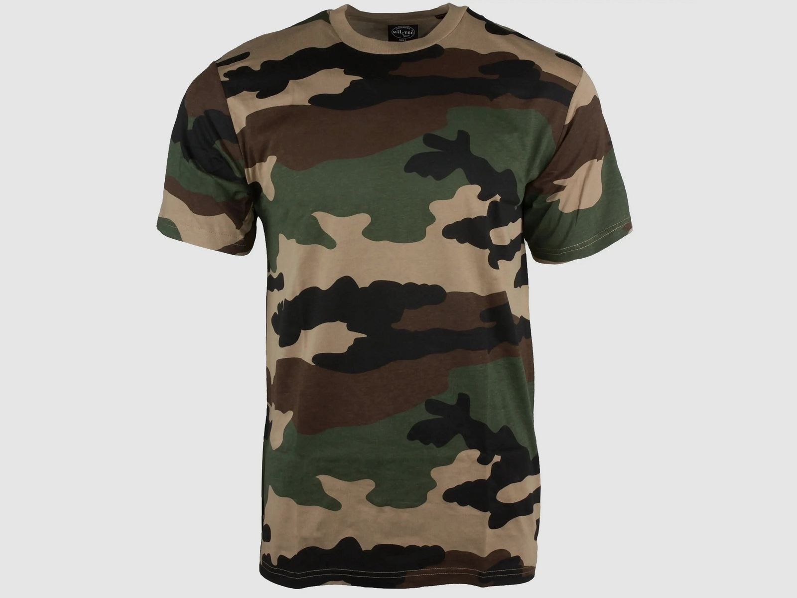 Mil-Tec T-Shirt Camuflaje - Camuflaje Sueco / S Hombres