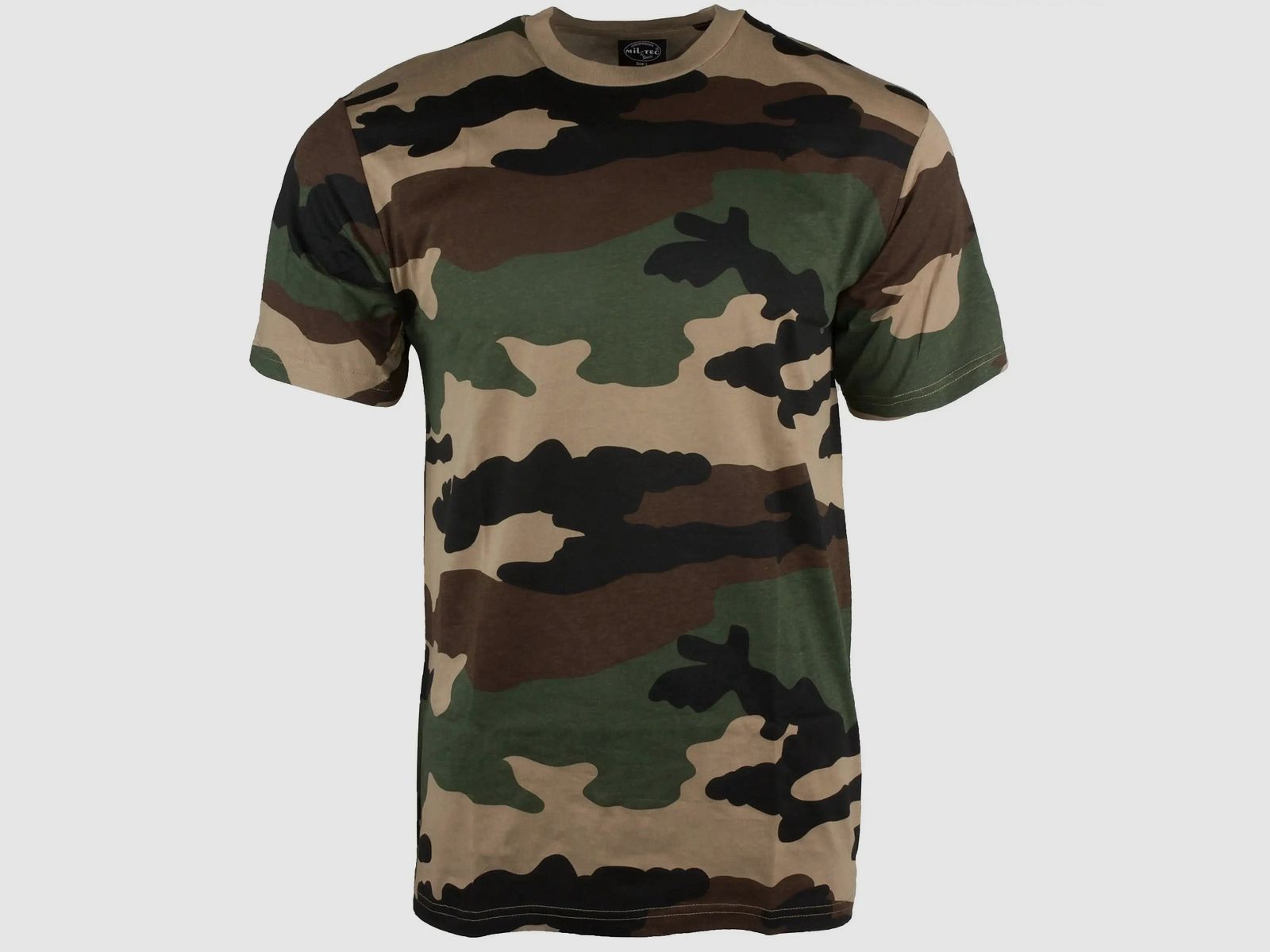 Mil-Tec Mil-Tec T-Shirt Camouflage - Tropentarn / S Hommes