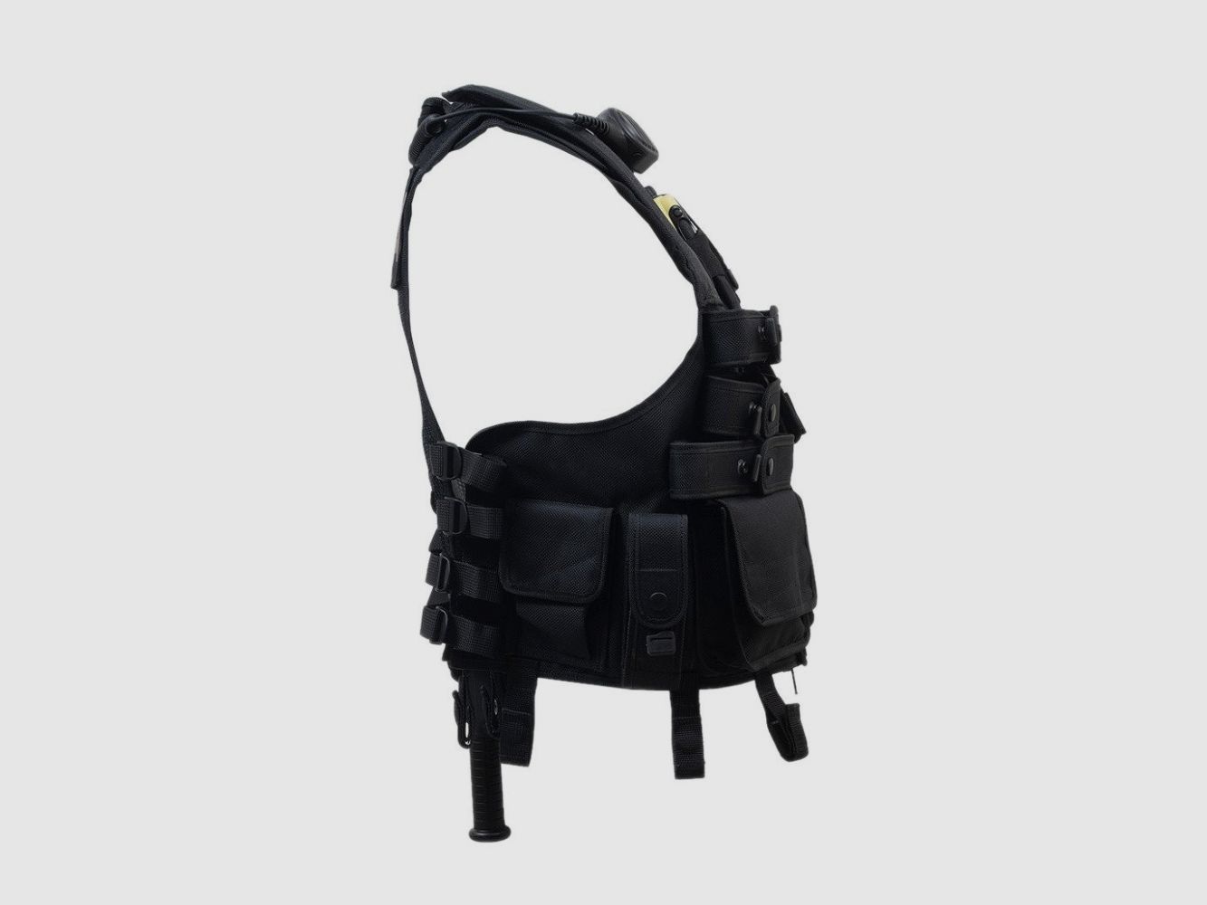 Gilet noir POLICJA OP-2, image 2 sur 3