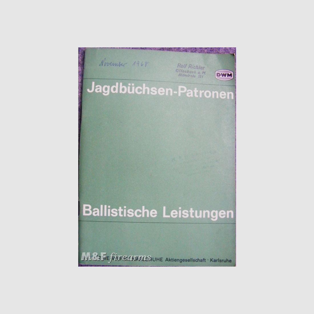 Jagdbüchsen-Patronen, Ballistische Leistungen