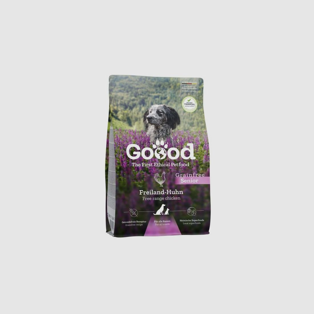 Goood Hundetrockenfutter Senior Freiland-Huhn 10 Kg