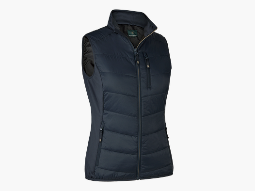 Lady Heat wattierte Weste - Dark Blue – Kleidergröße Damen: 46