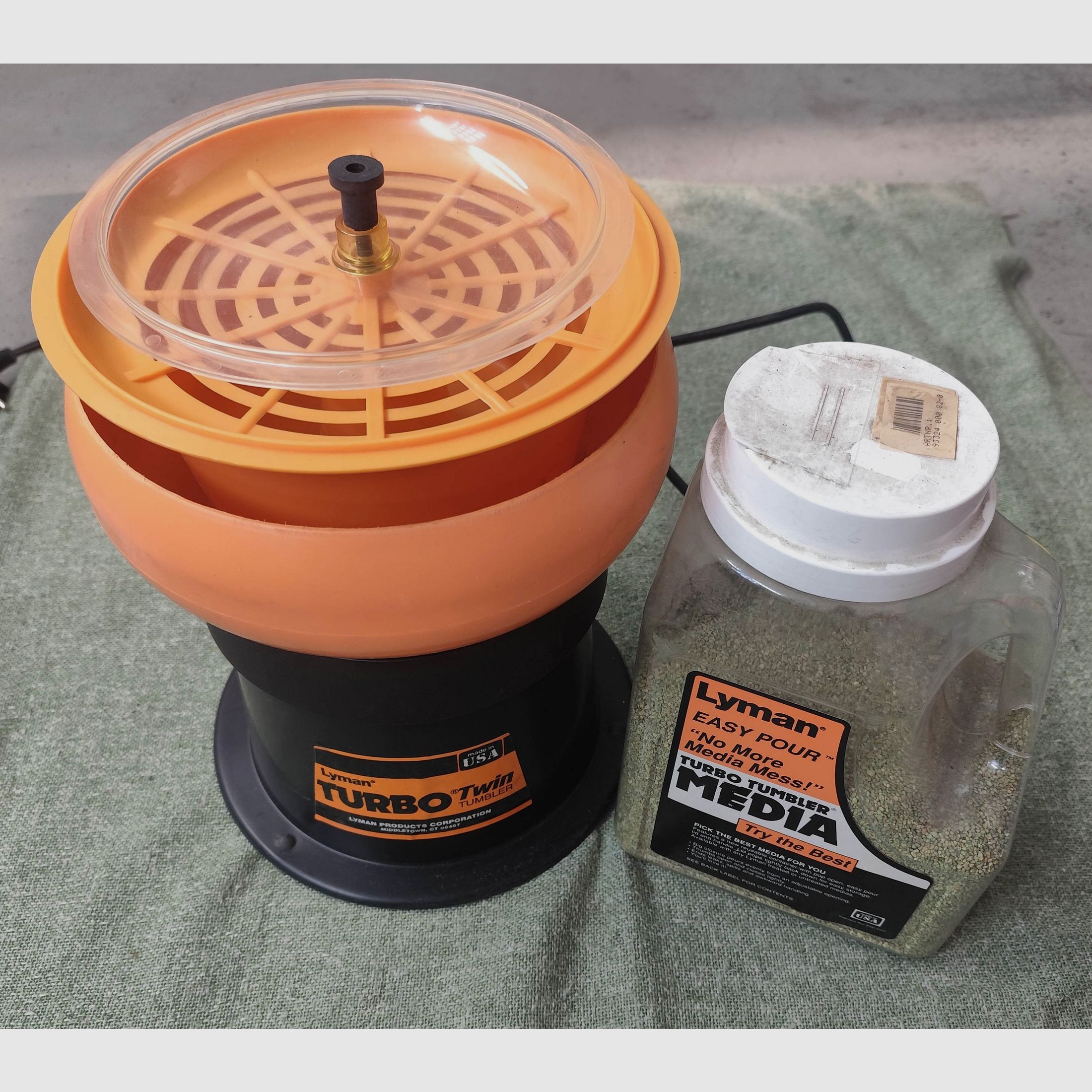 ❗Lyman Hülsenpoliergerät Turbo Twin Tumbler