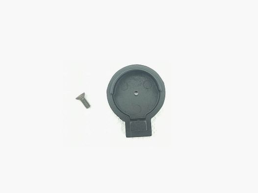 AR stock tube cover/cap with screw