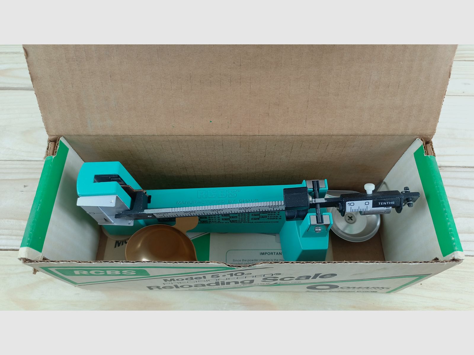 RCBS Set completo Rock Chucker, .357 Magnum e 9mm Luger *set top*