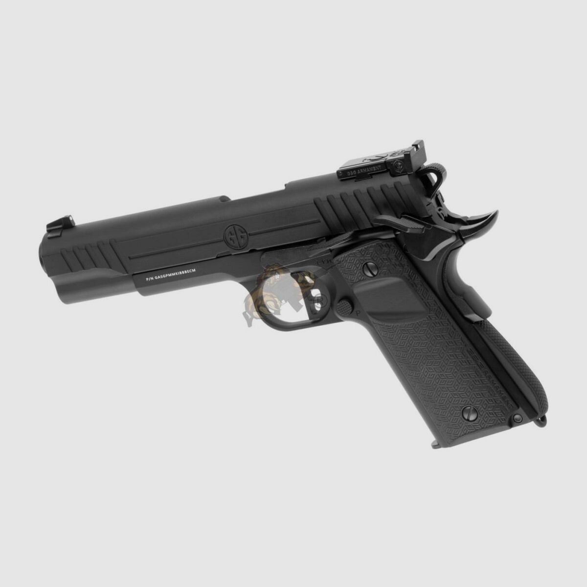 GX45 Mk.I Metall Version GBB Airsoft Pistole in Schwarz -F- | G&G