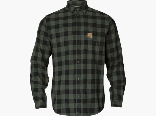 Härkila Hemd Scandinavian in Green Check