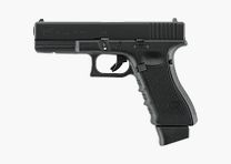Glock 17 Gen4 Slitta in Metallo Co2 GBB Nera - Umarex