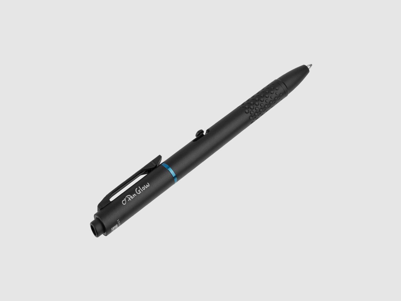 Kugelschreiber mit LED-Taschenlampe + grünem Laser O’PEN GLOW Olight grün, Bild 3 von 28