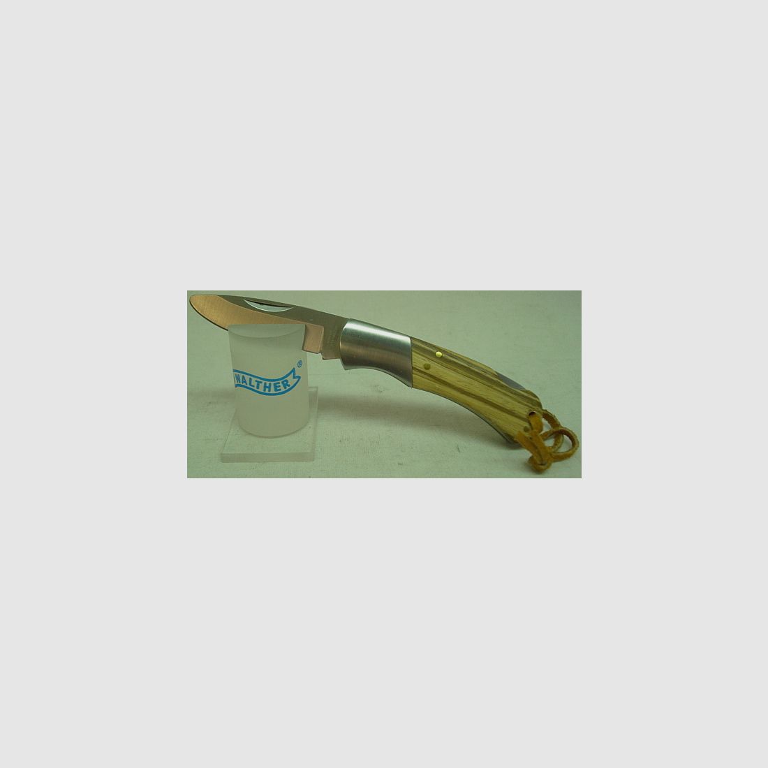 Cuchillo de bolsillo para niños - madera de zebra, plegable