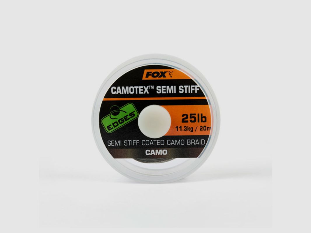 TRESSE FOX CAMOTEX SEMI-STIFF CAMO, image 1 sur 2
