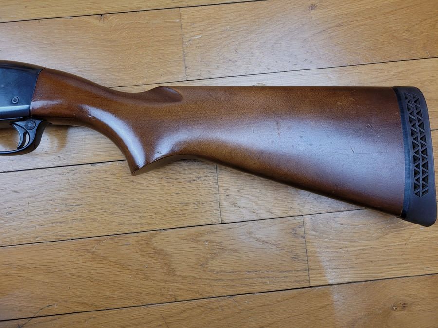 Bon fusil à pompe Remington – Mod 870 Wingmaster – Canon lisse et court 46cm12/70 – 4+1 – Excellent état, image 8 sur 15