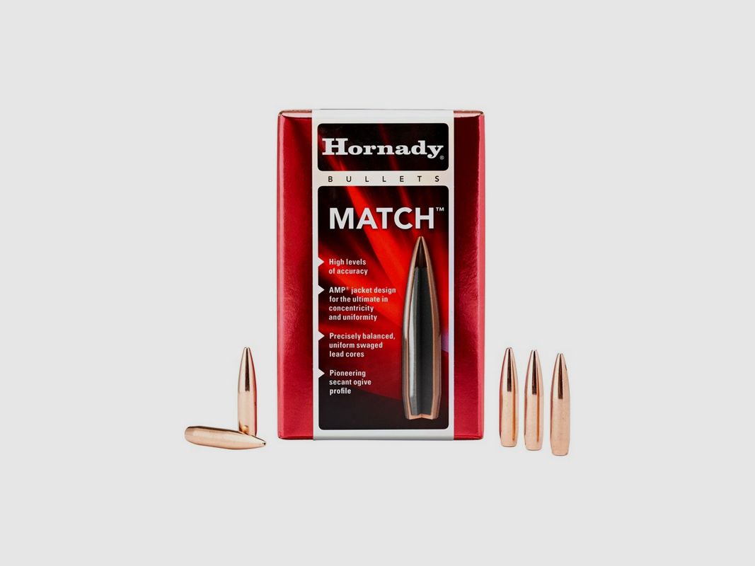 HORNADY OGIVES MATCH 22 - 68GR BTHP, Bild 1 von 2