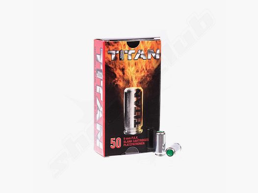 Perfecta Titan naboje, kal. 9mm P.A.K. - 50 szt.