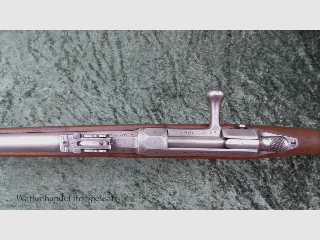 Karabin zapalnikowy Chassepot Mle 1866.