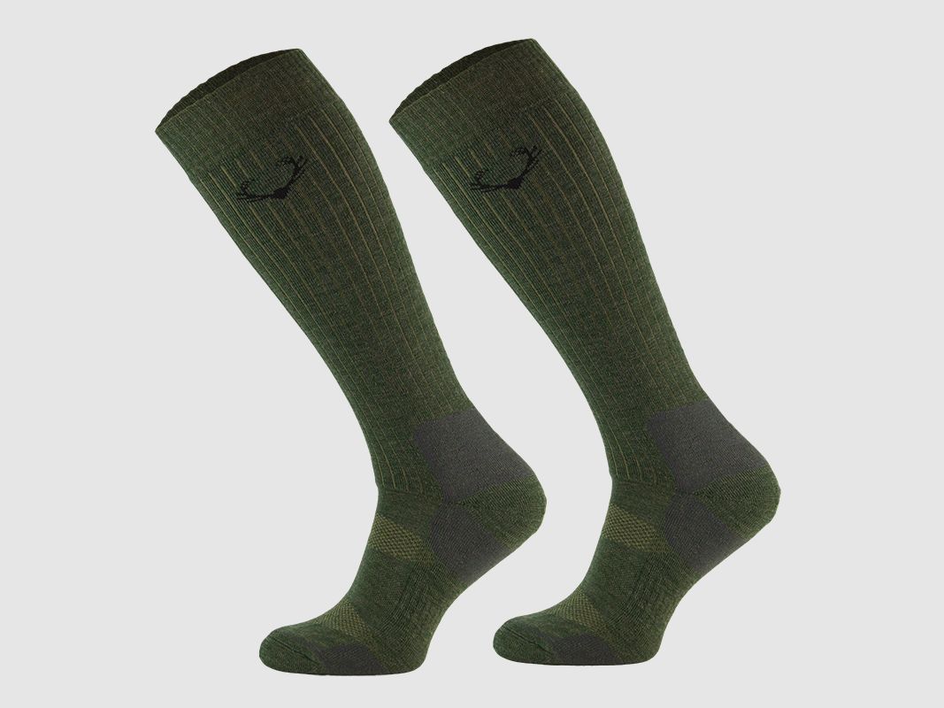 Merino jacht- en outdoorsokken - Midden - SMW4/01 – Schoenmaat: 35-38