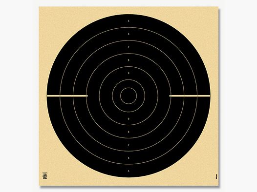 Krüger-Druck bersaglio per tiro rapido/duello 55x53 DSB