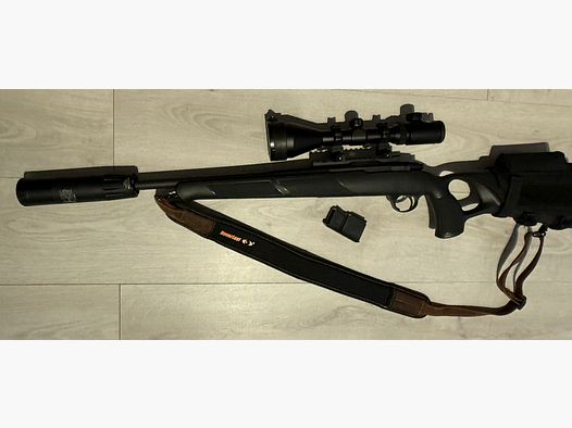 Mercury 870 Lochshaft .308 WIN silencer 2-12x56